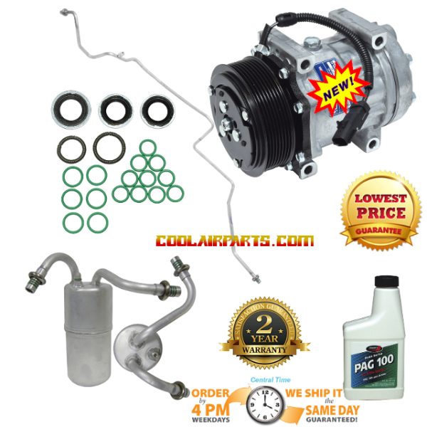 1994-2005 DODGE RAM 3500 5.9 DIESEL A/C COMPRESSOR 4775 REPAIR KIT WITH LINE 55055339AD